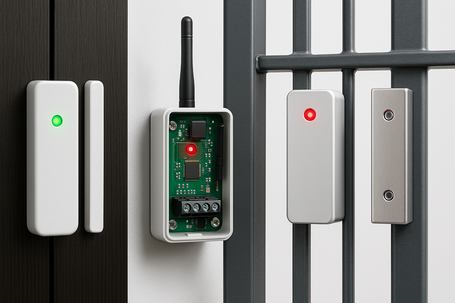 Alarm & Intrusion Systems: Door & Gate Status Monitors