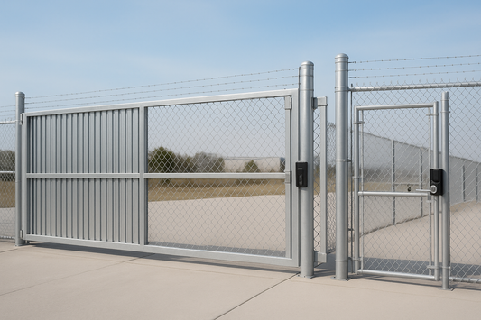 Vehicle & Pedestrian Access Gates - security fencing